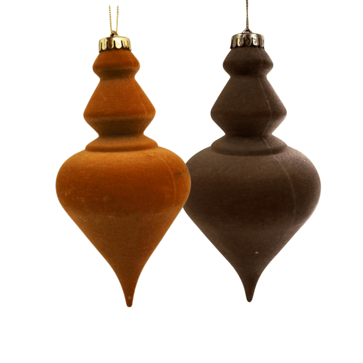 Esfera Terciopelo Gota Trendy 6X13Cm