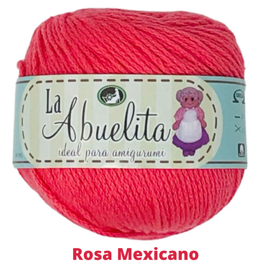 Hilaza la Abuelita 50 Gr C-38 Rosa Mexicano
