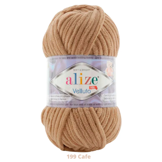 Velluto 100 Gr C-199 Cafe