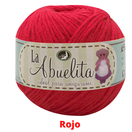 Hilaza la Abuelita 50 Gr C-40 Rojo