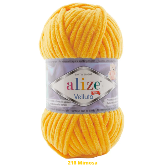 Velluto 100 Gr C-216 Mimosa