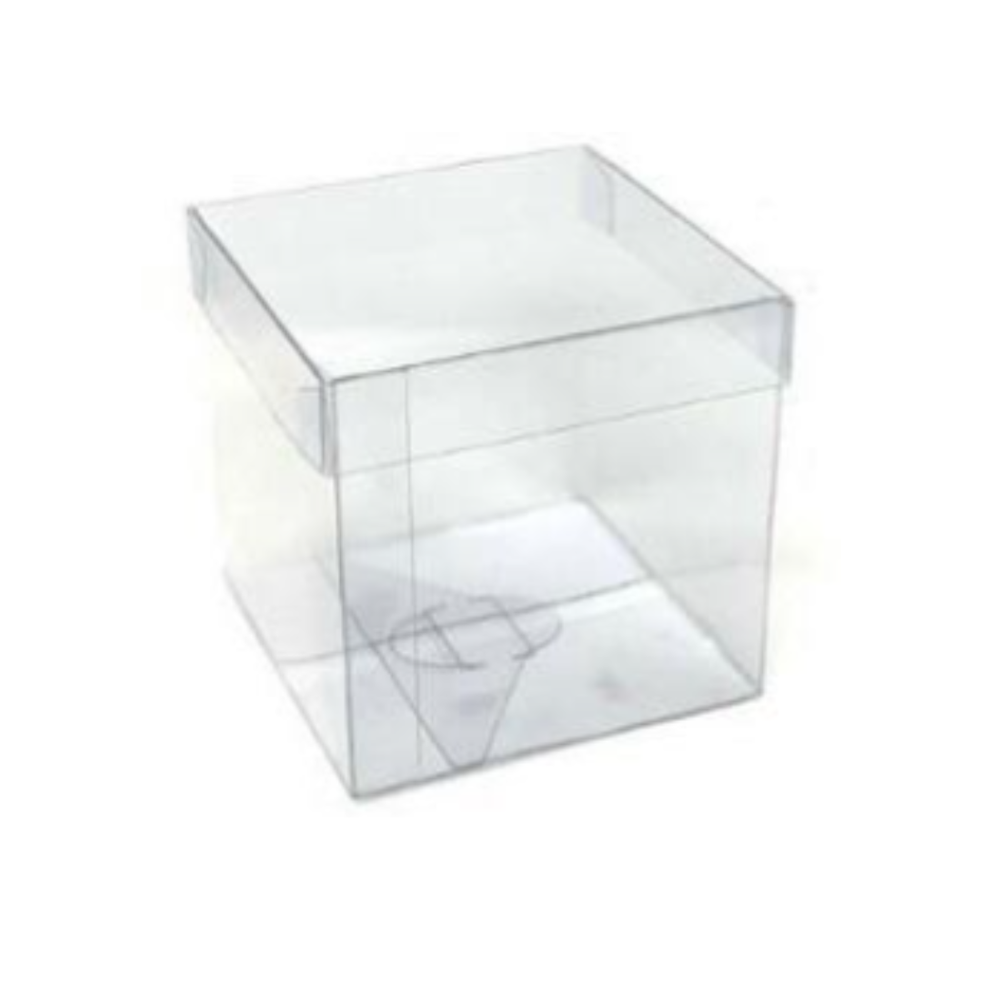 (2213) Caja de acetato 10x10x10cm