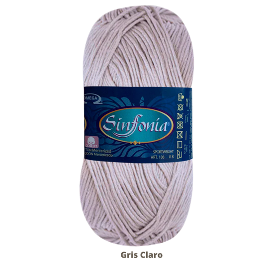 Hilaza Sinfonia C-808 Gris Claro