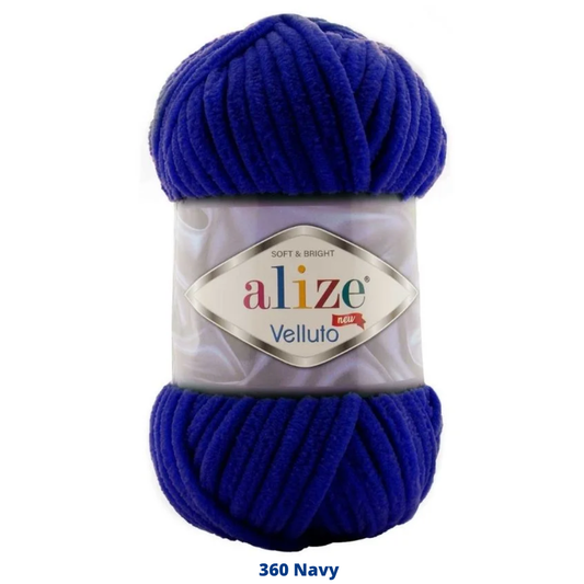 Velluto 100 Gr C-360 Navy