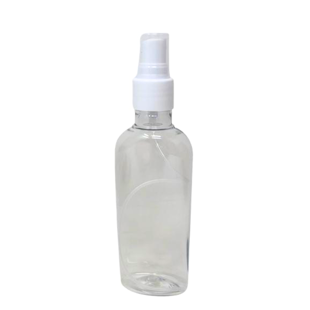 (25924) Bote de plástico spray 60ml, 7 x 5 x 3 cm