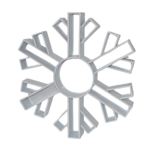 Copo de metal 52X7X56CM Blanco para exterior