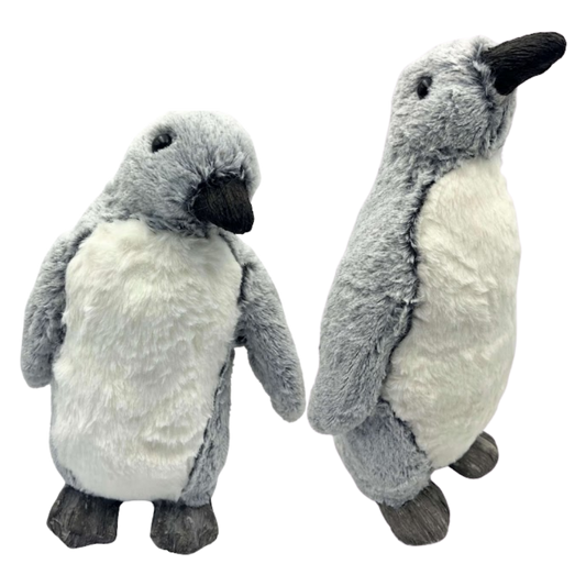 Pingüino de peluche