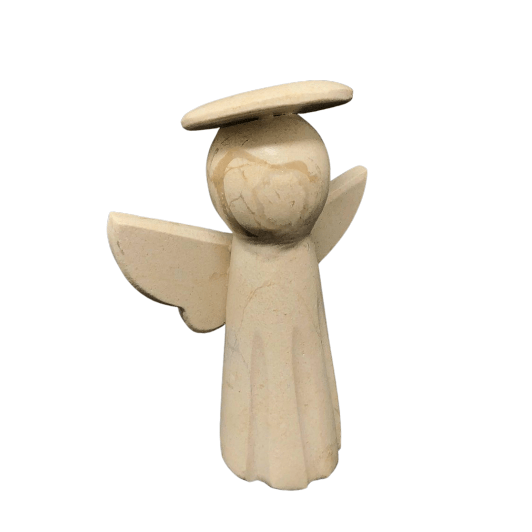 (26643) Angel de piedra sol 11 cm