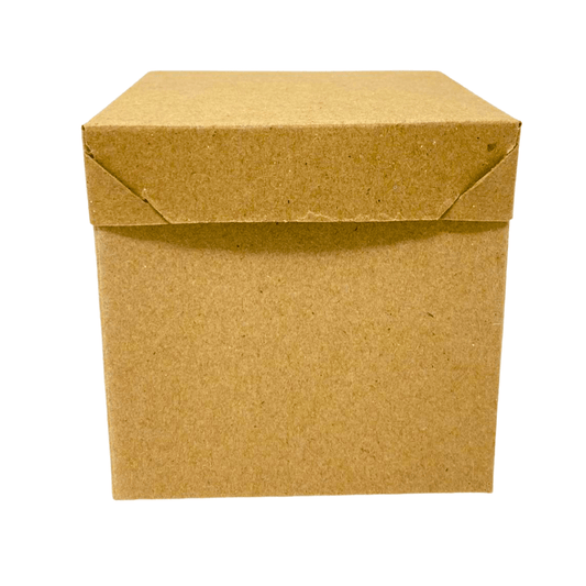 (27796) Caja mini kraft, 7 x 7 cm