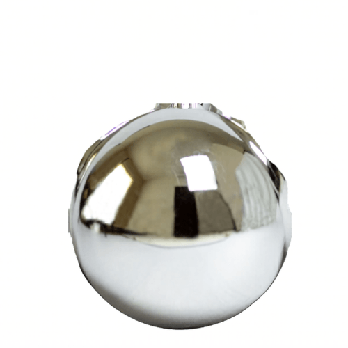 (BHK01041S) Esfera Metálica 20 Cm Plata