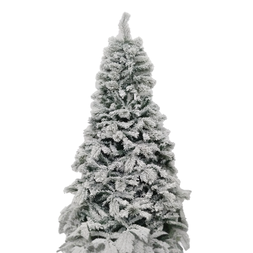 (NAV0132BL-240) Arbol de Navidad Nevado 240 Cm