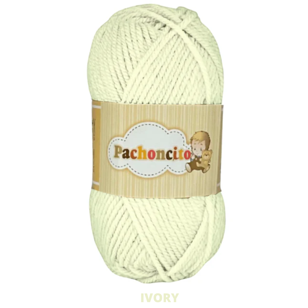 Estambre Pachoncito 200 Gr 8601 Ivory