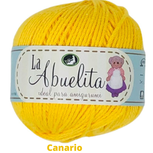 Hilaza la Abuelita 50 Gr C-02 Canario