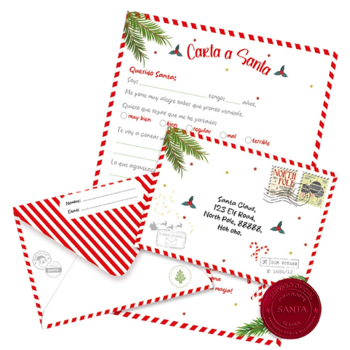 2675823 (ROUGE) Carta a Santa