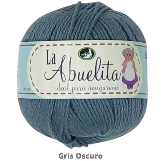 Hilaza la Abuelita 50 Gr C-92 Gris Oscuro