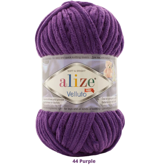 Velluto 100 Gr C-44 Purple