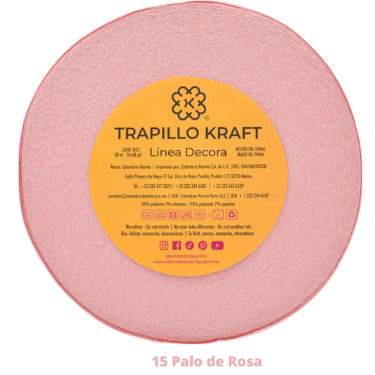 Trapillo Kraft 180 Gr Arox C-15 Palo de Rosa