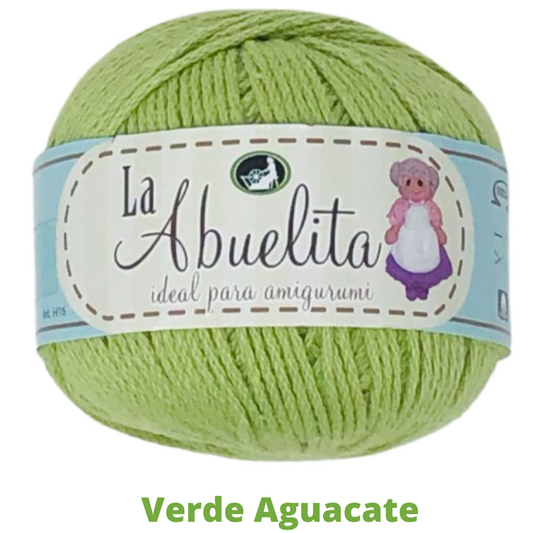 Hilaza la Abuelita 50 Gr C-83 Verde Aguacate