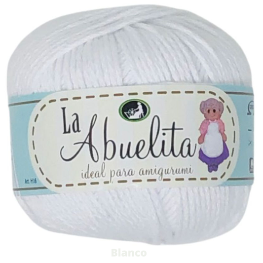Hilaza la Abuelita 50 Gr C-01 Blanco