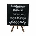 (6229) Pizarron tripie 20 x 14.5 cm