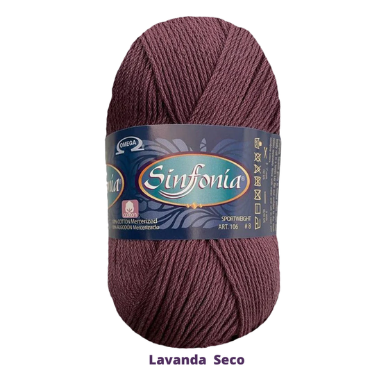Hilaza Sinfonia C-812 Lavanda Seco 100 Gr