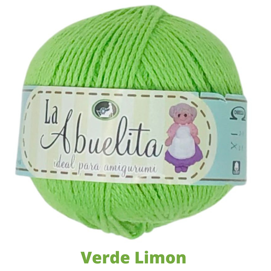 Hilaza la Abuelita 50 Gr C-84 Verde Limon