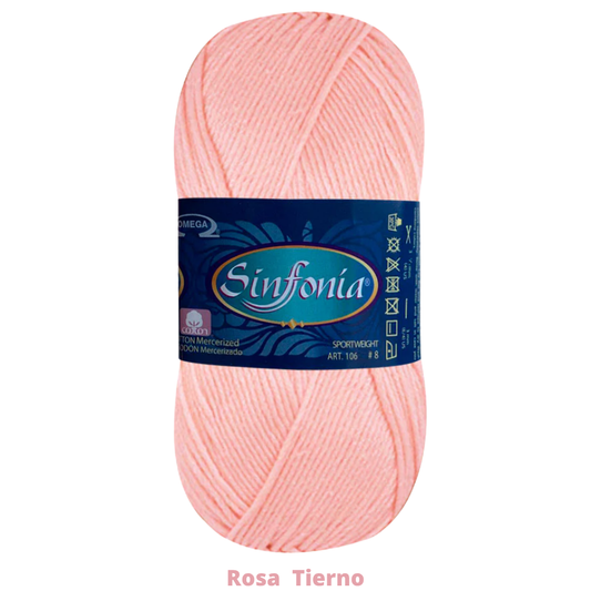 Hilaza Sinfonia C-827 Rosa Tierno 100 Gr