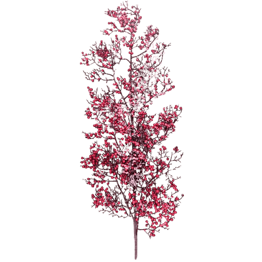 (76627) Vara de mini berries rojo 79 cm