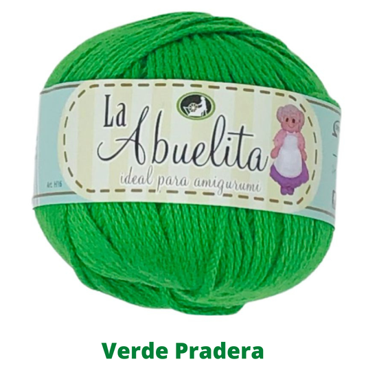 Hilaza la Abuelita 50 Gr C-85 Verde Pradera