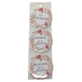 (80157) Boton ceremonias varios 3 pzs