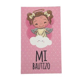 (80175) Tarjeta laminada c/20 pz Mi bautizo