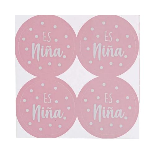 (4989) Calcomonias es niño/niña 4.5 cm 12 pz