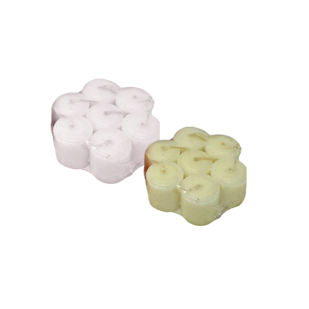 Vela cirio mini 3x3cm c/7 (varios colores)
