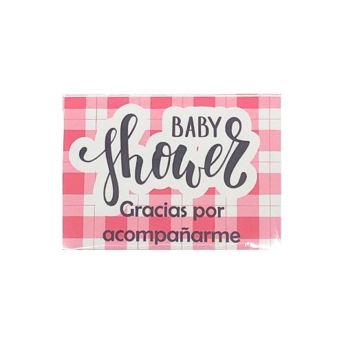 (9920) Calcomonias baby shower 10 pz
