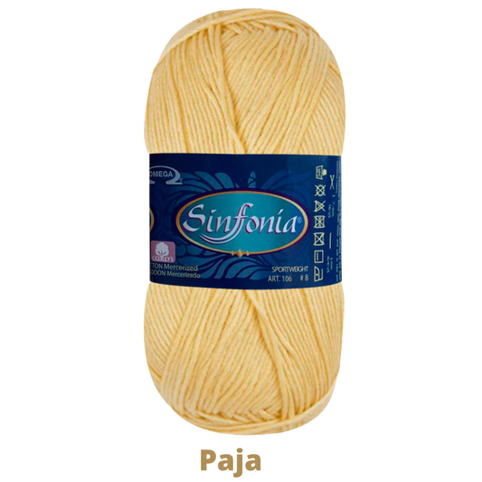 Hilaza Sinfonia C-806 Paja 100 Gr
