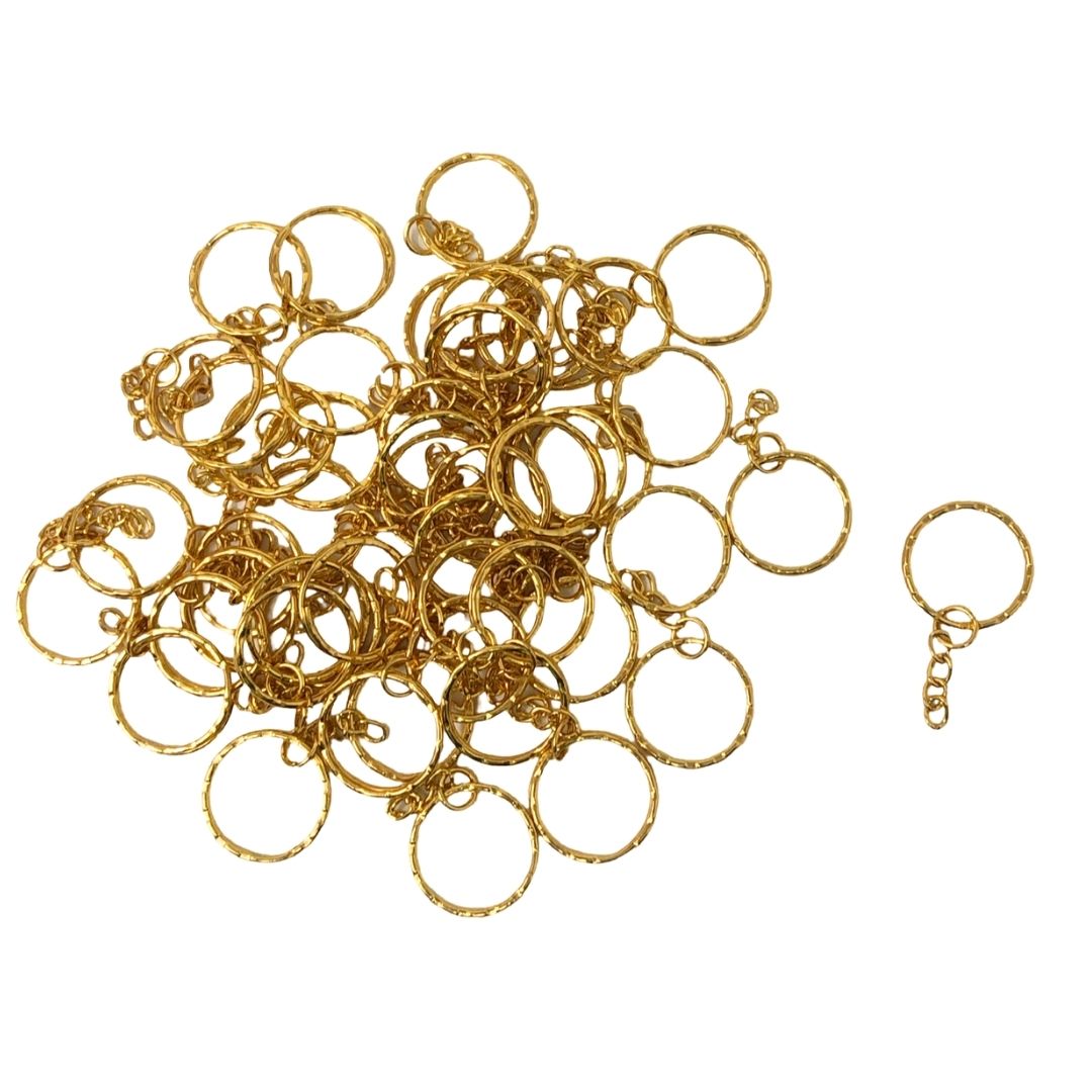 Argolla con cadena 25 mm c/50