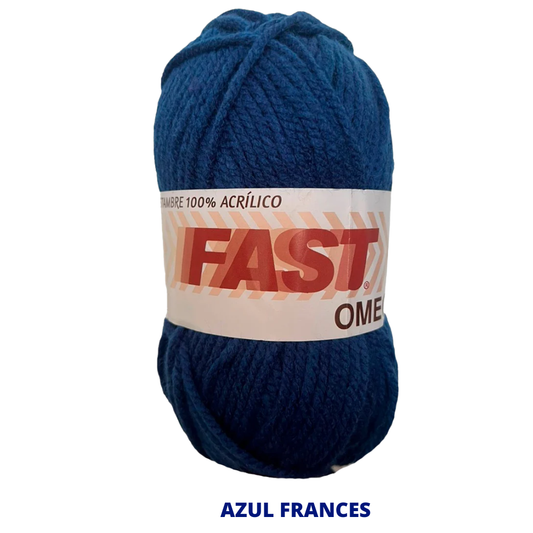 Estambre Fast C-65 Azul Frances 100 Gr