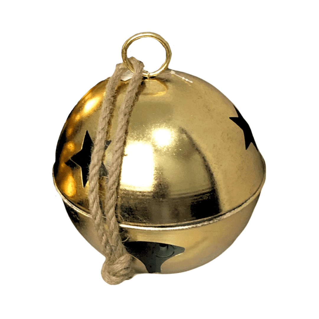 Cascabel metalico oro 15cm/25cm/30cm/45cm