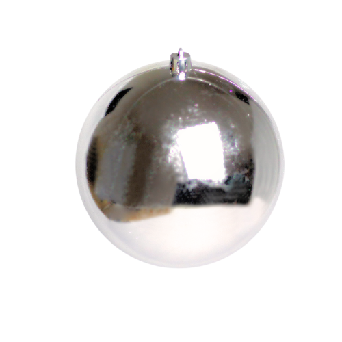 (BHK01128S) Esfera Metálica Plata 30 cm