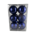 Paquete de Esferas Mixtas 10Cm 12Pz Azul