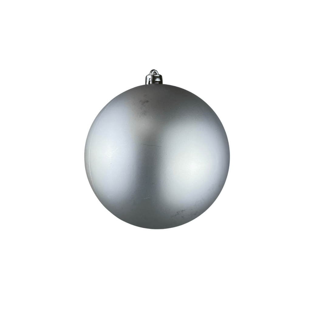 Esfera Mate 15Cm Plata