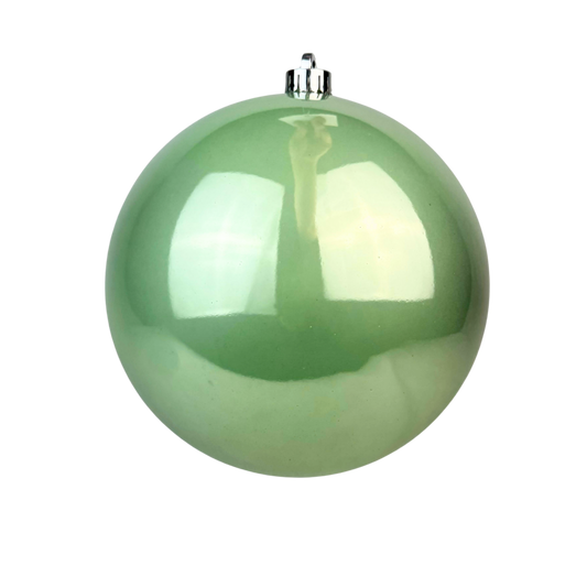 (BHK01265MT) Esfera perlada 20 cm verde menta