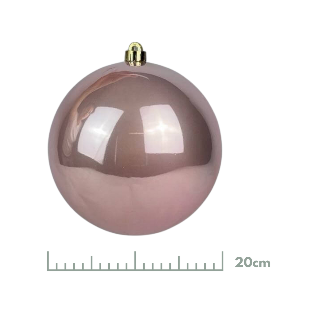 (BHK01265RSG) Esfera Perlada 20 cm Rose Gold