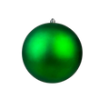 (BHK01268EDK) Esfera mate 30 cm verde oscuro