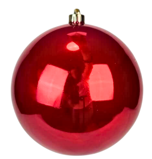 (BHK01269R) Esfera Perlada 30 cm Rojo