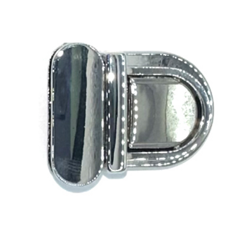 (139) Broche Para Bolsa 2.5X3.5 Cm en color Dorado y Plata