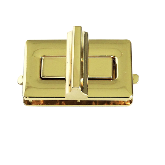 (1653) Broche Para Bolsa 3.8 Cm en Dorado y Plata