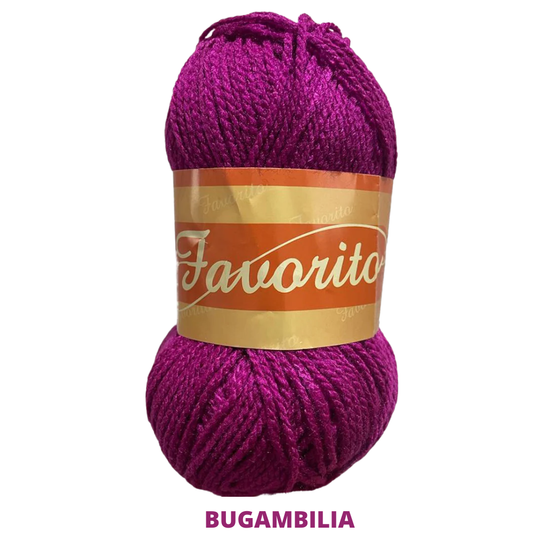 Estambre Favorito 50 Gr C-3057 Bugambilia