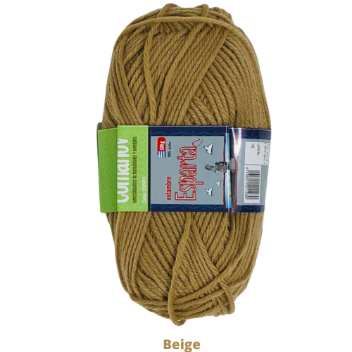 Estambre Esparta 100 Gr Beige