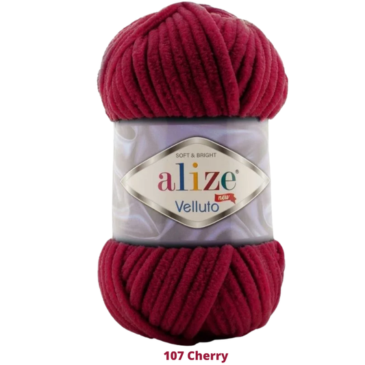 Velluto 100 Gr C-107 Cherry